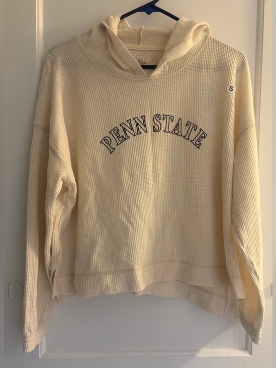 Tops - League91 Penn State Women's Waffle Oversized Hoodie NWT